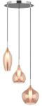 

Люстра подвесная Lightstar Pentola 803053, Оранжевый/хром