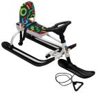 

Снегокат Ника Twiny 1+ TW1+ графичный, Белый с рисунком