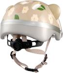 

Шлем защитный Happy Baby SHELLIX sage flowers 50011, Белый