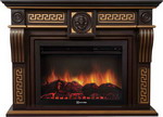 Портал Electrolux Vittoriano 30 Темный дуб с золотой патиной широкий портал royal flame