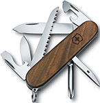 

Нож перочинный Victorinox Hiker 91 мм 11 функций деревянная рукоять