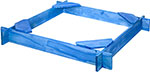 Деревянная песочница Paremo ''Тритон'' (4 сидения  пропитка)  Синий - фото 1