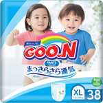 фото Подгузники-трусики goo.n унисекс xl (12-20 кг) 38 шт.