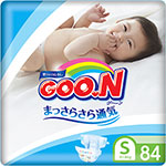 

Подгузники Goo.N S (4-8 кг) 84 шт.