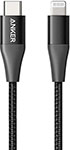 фото Usb кабель anker a8653 60w c->8pin mfi 1.8м bk