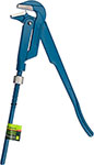 Ключ трубный рычажный Сибртех 15758 №1, литой ключ трубный газовый рычажный сибртех 15769 ктр 0 захват 28 мм длина 250 мм