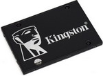 твердотельный накопитель kingston ssd kc600 1024gb 2 5 7mm sata3 3d tlc r w 550 520mb s iops 90 000 80 000 tbw 600 dwpd 0 32 5 skc600 1024g SSD-накопитель Kingston 2.5