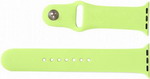 Ремешок для смарт-часов mObility для Apple watch - 38-40 mm, зеленый УТ000018881 ремешок нейлоновый mobility для apple watch – 42 44 mm s3 s4 s5 se s6 морская соль с желто синим краем