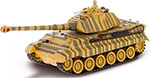 Танк р/у  Crossbot 1:24 KING TIGER (Германия) аккум. зеленый 870628 конструктор cobi арт 2556 немецкий танк panzerkampfwagen vi tiger 131 850 дет