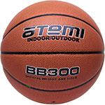 Мяч баскетбольный Atemi размер 6  синтетическая кожа/ПВХ  8 панелей  BB300  окружность 72-74 см  клееный