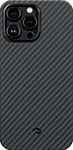 

Чеxол (клип-кейс) Pitaka для iPhone14 Pro 6.1 (Black/Grey Twill) 1500D