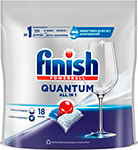 Таблетки для посудомоечных машин FINISH Quantum 18 таблеток (43100) - фото 1