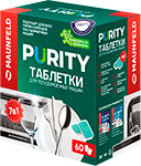 фото Таблетки для посудомоечных машин maunfeld purity 7в1 эко mdt60ec (60 шт. в упаковке)