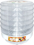 фото Сушилка для овощей ветерок ветерок-2 люкс прозрачные уровни крышка прозрачная