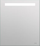 Зеркало Cersanit LED 010 base 60x70 с подсветкой прямоугольное KN-LU-LED010*60-b-Os прямоугольное зеркало cersanit