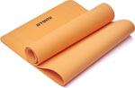 Коврик для йоги и фитнеса Atemi AYM04C TPE 173х61х0.4 см оранжевый гантель для фитнеса sport elite h 101 1 кг 1 штука оранжевый