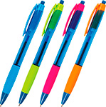 Ручка шариковая автоматическая Brauberg FRUITY RG, синяя, 12 шт, 0,35 мм (880198) ручка шариковая автоматическая brauberg fruity rg синяя 12 шт 0 35 мм 880198