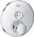 фото Смеситель для ванной комнаты grohe grt smctrl thm ван/душ кр.роз 1кн 29118000
