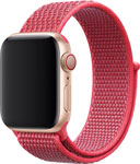 

Ремешок нейлоновый Eva для Apple Watch 38/40mm Красный Гибискус (AVA009RH)