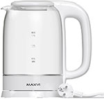 Чайник электрический Maxvi KE1741G white чайник электрический maxvi ke1741g 1 7л 2200вт белый