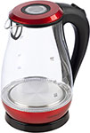 Чайник электрический Energy E-204, 1.7 л., красный (164140) тостер energy en 260 красный
