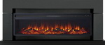 Каминокомплект Royal Flame Lindos Серый графит (линейный) с очагом Vision 60 LOG LED каминокомплект royal flame chalet 60 с очагом vision 60 led 222269700458427
