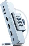 

USB-C-концентратор Satechi Aluminum USB-C Clamp Hub для 24 iMac, синий (ST-UCICHB)