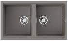 

Кухонная мойка Omoikiri Kitagawa 86-2-GR Artceramic/leningrad grey (4993491)