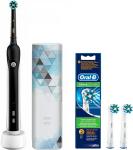 

Электрическая зубная щетка Braun Oral-B PRO 750 D16.513.1UX Cross Action Black Edition (Черный) +Travel Case (Россия)