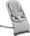 

Детский шезлонг Happy Baby HUGGER, cool grey, Холодный серый