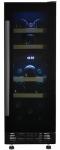 

Встраиваемый винный шкаф Zugel ZCWI170DB, Черный