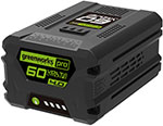 

Литий-ионная аккумуляторная батарея Greenworks 60 V Digi-Pro G 60 B4 2918407
