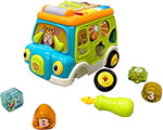 

Развивающий игровой центр Everflo Baby bus HS0422943, Разноцветный