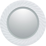 Зеркало Aquanet Милан 80 белый LED (00241821) зеркало для ванной aquanet мокка с подсветкой 58x83 см белый глянец