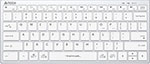 Клавиатура A4Tech Fstyler FX51 белый USB slim Multimedia FX51 WHITE клавиатура oklick 500m белый usb slim multimedia 1061586