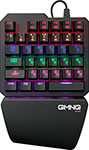Клавиатура  Oklick GMNG 707GK черный USB for gamer LED (1684803)