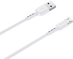 Кабель Hoco USB 2.0 hoco X33, AM/MicroBm, белый, 1м, 4А 6931474709158