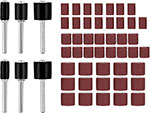 Набор шлифовальных барабанов для гравера Deko RT51 51 предмет набор инструментов фиксики фикси инструменты 21 предмет
