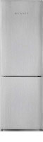 Двухкамерный холодильник Benoit 314 серебристый металлопласт холодильник sunwind sco111 серебристый