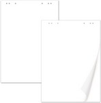 Блокноты для флипчарта Brauberg комплект 5 шт., 20 л., чистые 67.5х98 см, 80 г/м (124098)