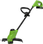 Триммер аккумуляторный Greenworks аккумуляторный 24V, 25 см, с 1хАКБ 2Ач и ЗУ (2107207SA)