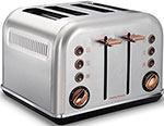 

Тостер Morphy Richards 4 slices Accents Rose Gold and Brushed
