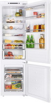 Встраиваемый двухкамерный холодильник MAUNFELD MBF193NFFW