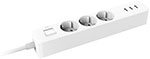 

Сетевой фильтр-удлинитель Xiaomi Mi Power Strip (3-outlet 3 USB) XMCXB04QM белый