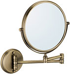 Зеркало косметическое Fixsen Antik, настенное (FX-61121) зеркало косметическое bemeta dark x3 увеличение с подсветкой 116101770