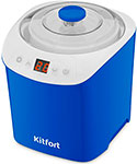 Йогуртница Kitfort (КТ-4090-3), бело-синий