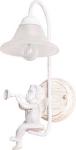 

Бра Arte Lamp A1133AP-1WG бело-золотой, Белый/золото