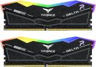 Оперативная память Team Group DDR5 32Gb (2x16Gb) 7800MHz T-Force Delta RGB Black (FF3D532G7800HC38DDC01 )