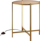 

Торшер Lussole Loft Seattle LSP-0566, Белый/бронза