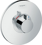 фото Термостат hansgrohe ecostat s центральный 37 л/мин (внешняя монтажная часть) 15 755 000